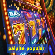 palpite popular